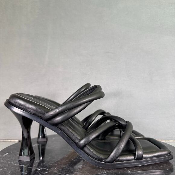 Circus NY By Sam Edelman Savanna Black Strappy Sandals Women’s Size 7.5M US - Picture 3 of 7